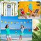 16 Pack Kids Beach Wind Chime Craft Kit – DIY Hawaiian Luau Wooden Painting Set, Summer Fruit & Ocean Theme Arts & Crafts, Classroom Activity, Birthday Party Favors & School Craft Supplies